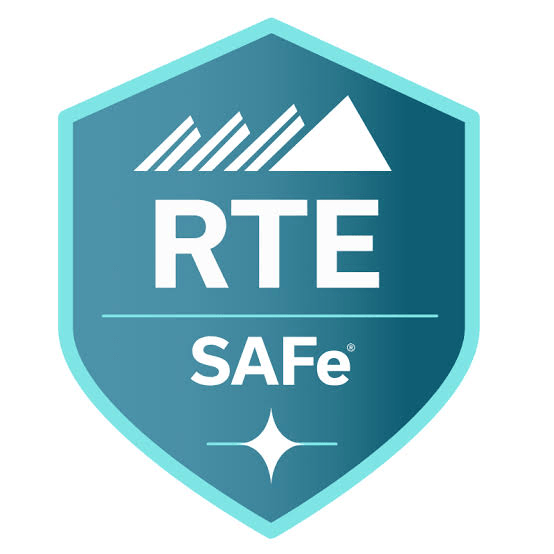 SAFe RTE (Release Train Engineer) certification badge